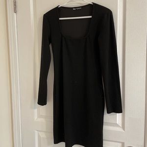 ZARA Textured Wave Dress
